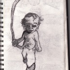 fetus sketch